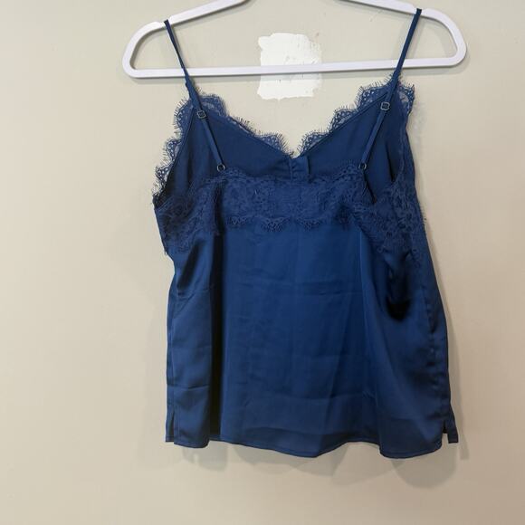 Y2K Abercrombie & Fitch Lace Trim Cami Spaghetti Strap Tank Top Medium Xx1366 - Picture 6 of 7